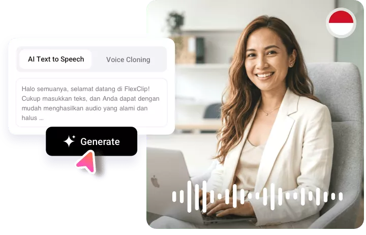 Indonesian Text to Speech with Various Voices